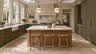 Finished olive kitchen render